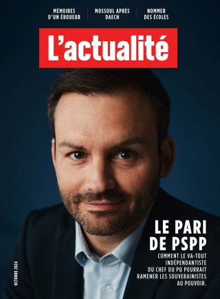 Couverture du magazine L'actualité